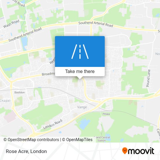 Rose Acre map