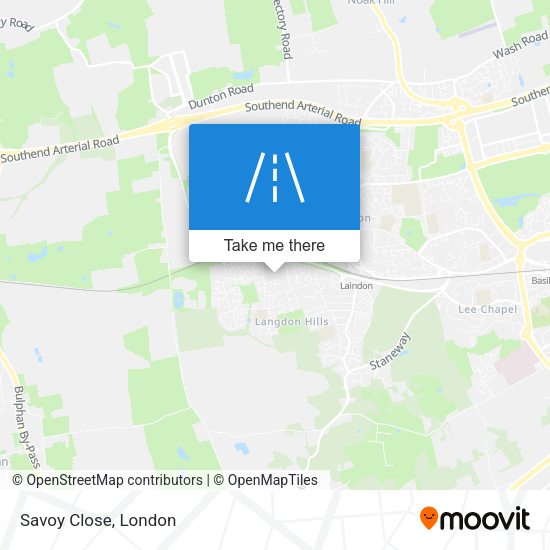 Savoy Close map