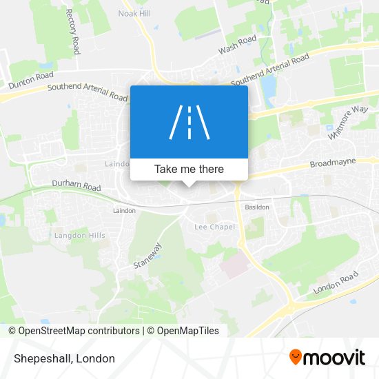Shepeshall map