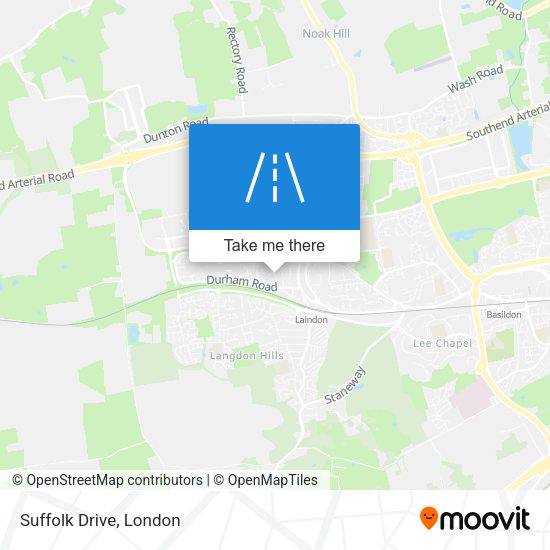 Suffolk Drive map
