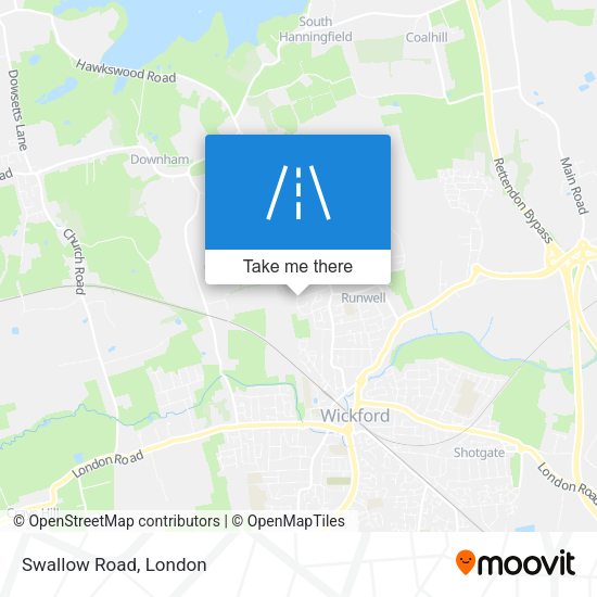 Swallow Road map