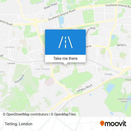 Terling map