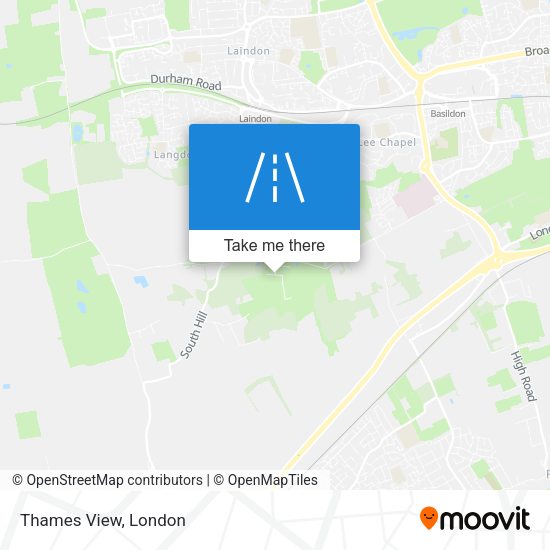 Thames View map