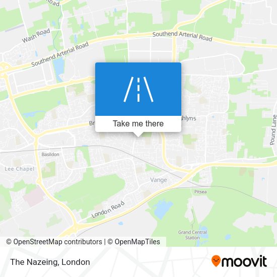 The Nazeing map