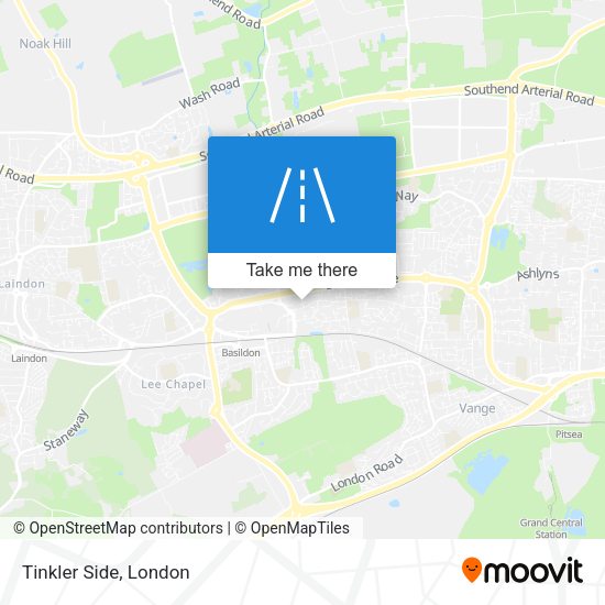 Tinkler Side map