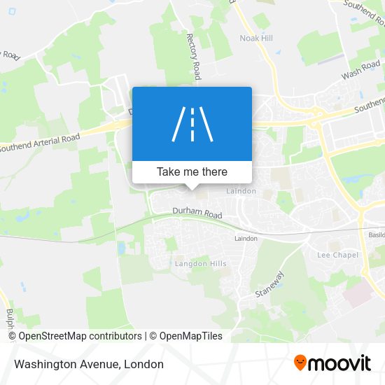 Washington Avenue map