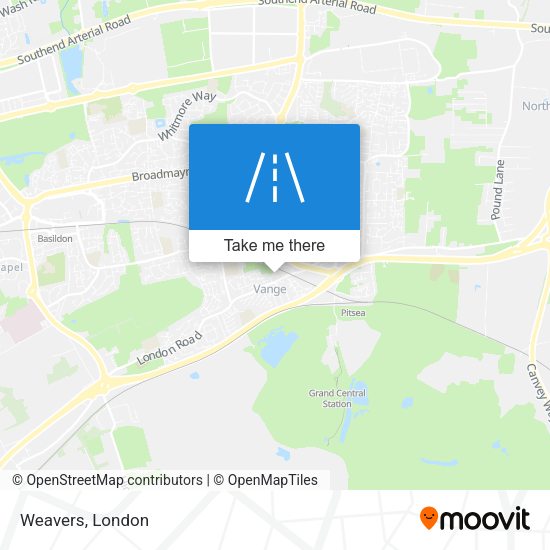 Weavers map