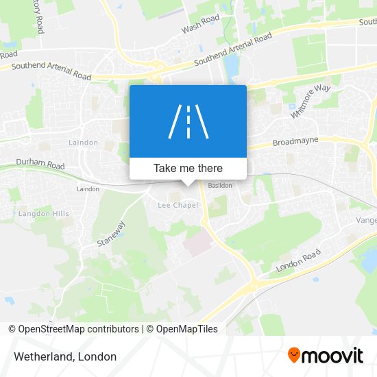 Wetherland map