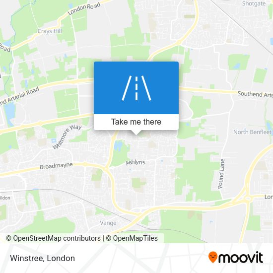 Winstree map