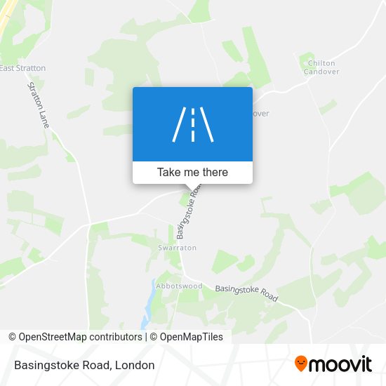 Basingstoke Road map
