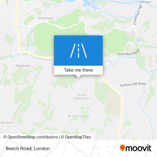 Beech Road map