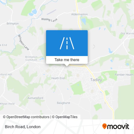 Birch Road map