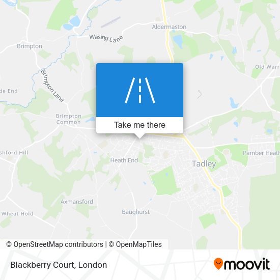 Blackberry Court map