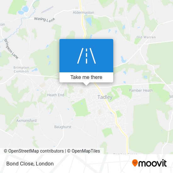 Bond Close map