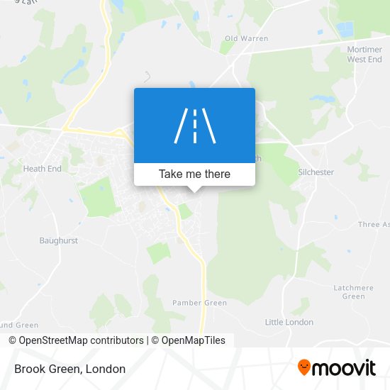 Brook Green map