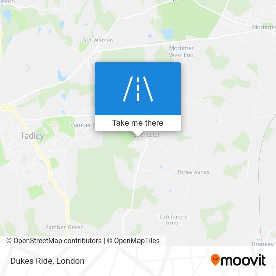 Dukes Ride map