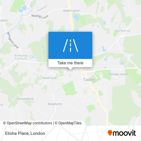 Elisha Place map