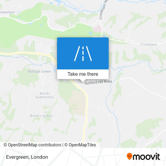Evergreen map