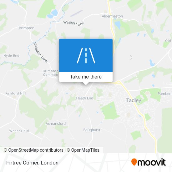 Firtree Corner map