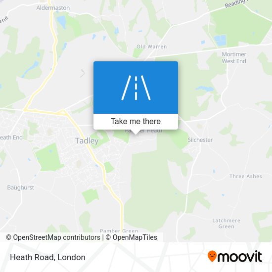 Heath Road map