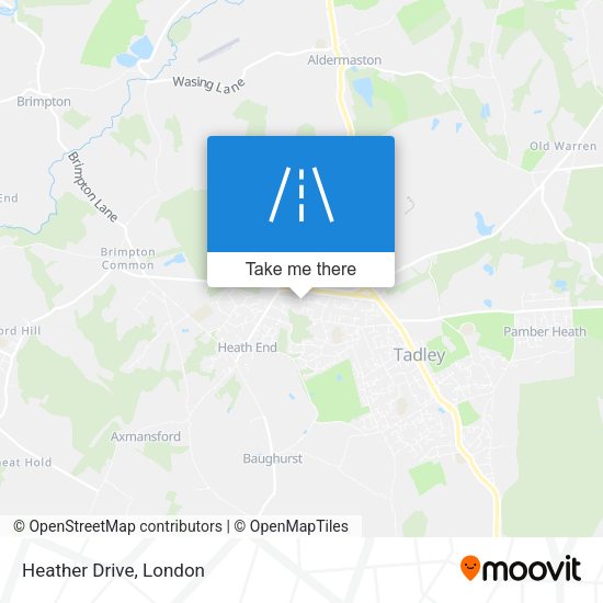 Heather Drive map