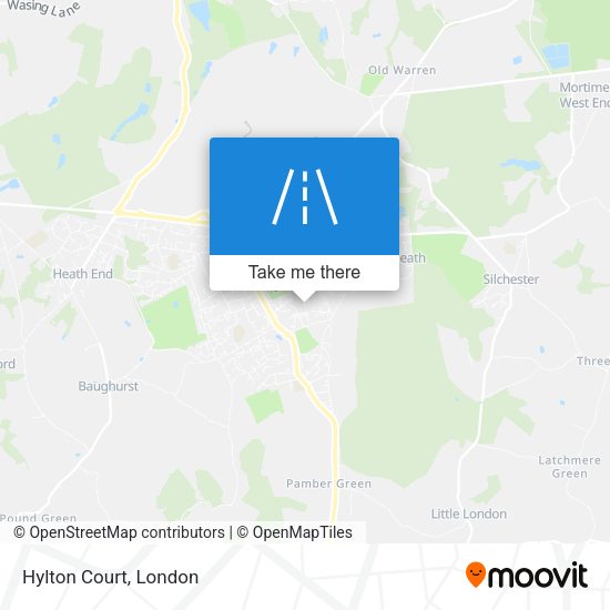 Hylton Court map