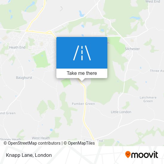 Knapp Lane map