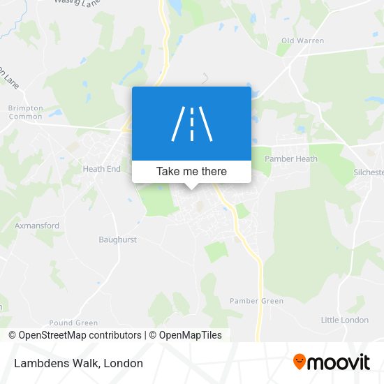 Lambdens Walk map