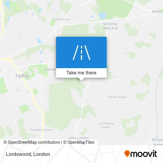 Lordswood map
