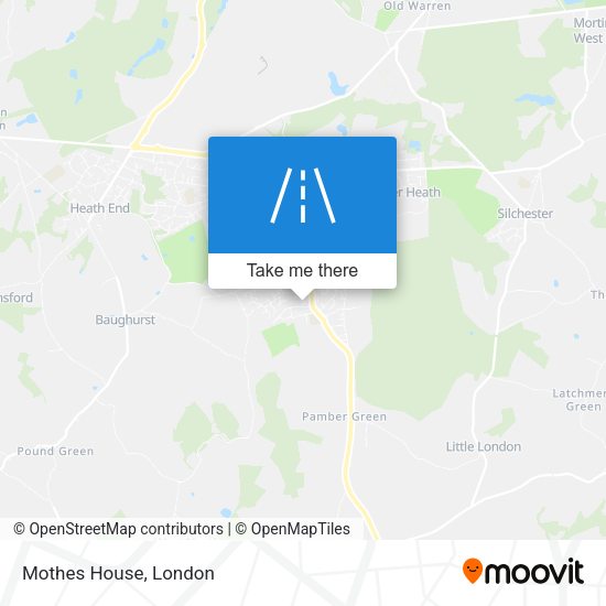 Mothes House map