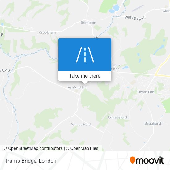 Pam's Bridge map