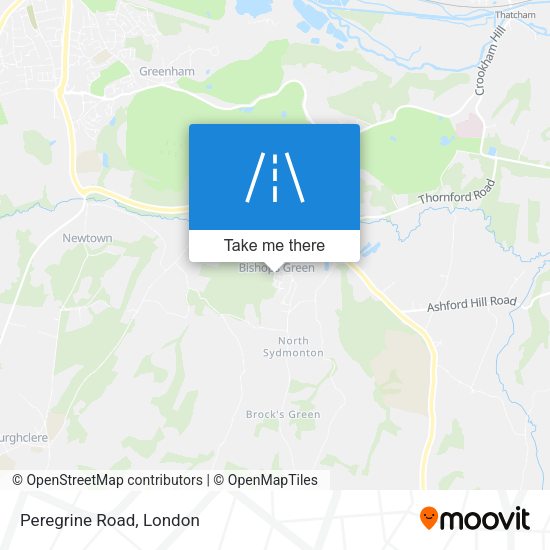 Peregrine Road map