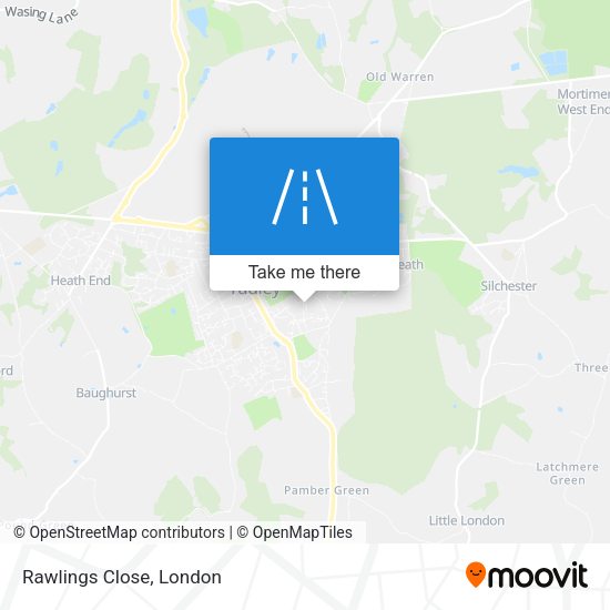 Rawlings Close map