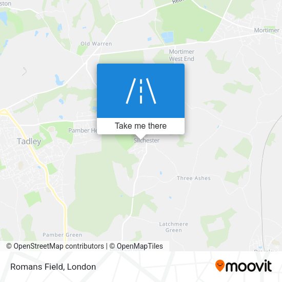 Romans Field map