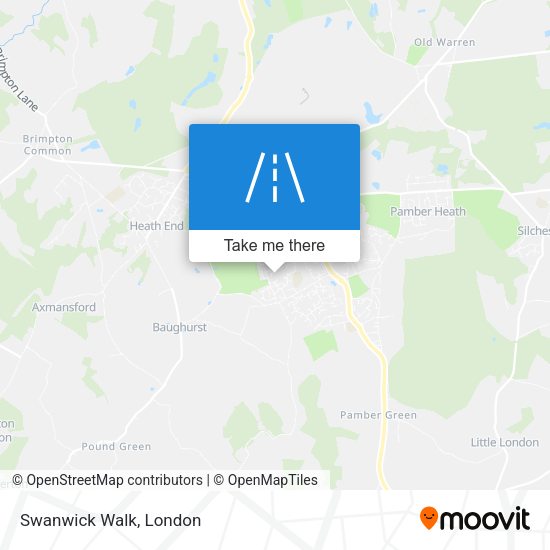 Swanwick Walk map
