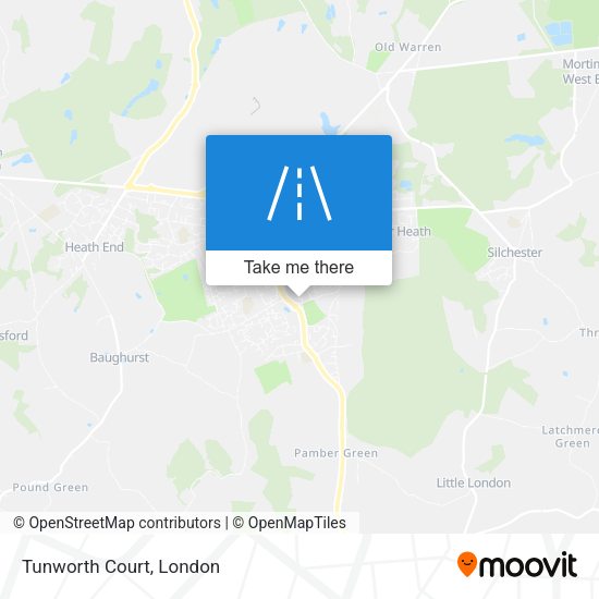 Tunworth Court map