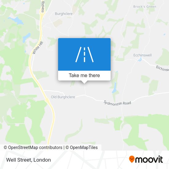 Well Street map
