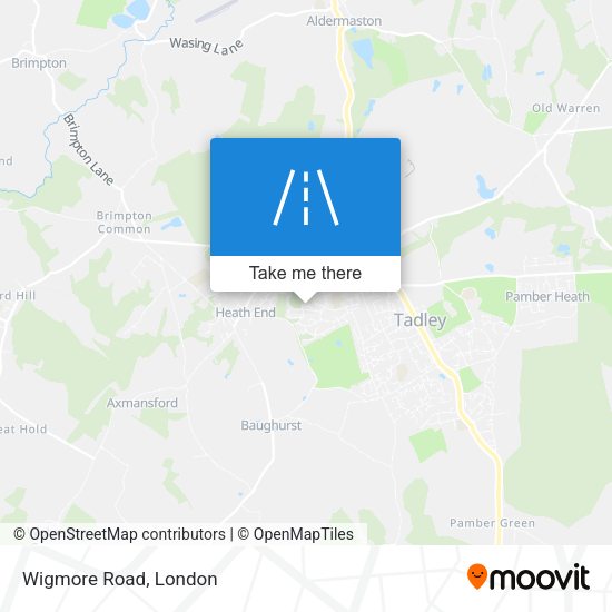 Wigmore Road map