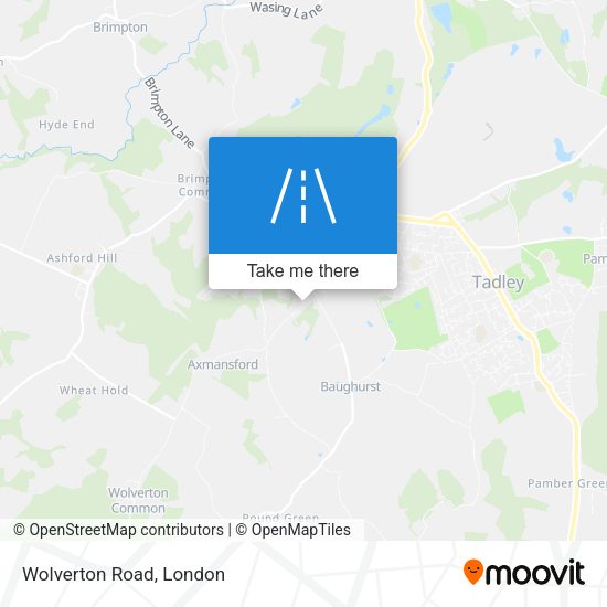 Wolverton Road map