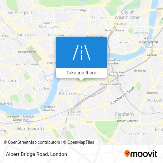 How to get to Albert Bridge Road, Battersea by bus, train or Tube?