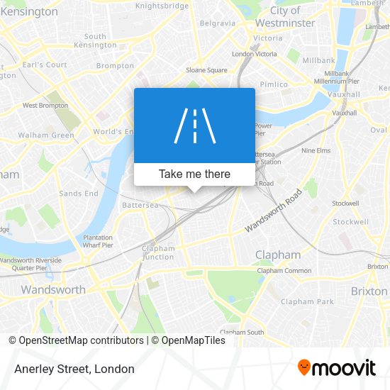 Anerley Street map