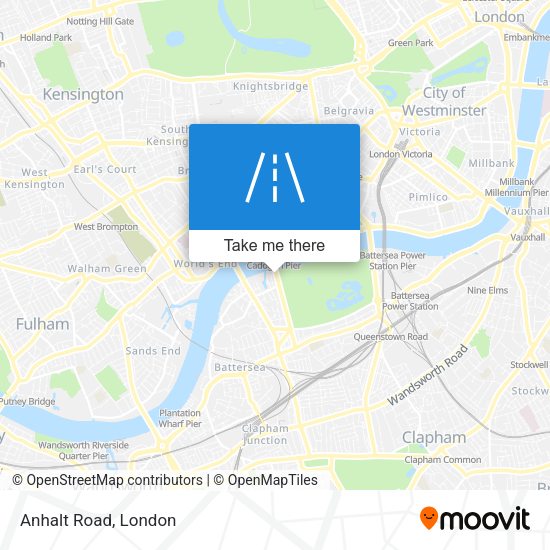 Anhalt Road map