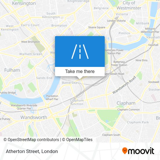 Atherton Street map