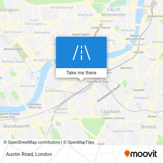 Austin Road map