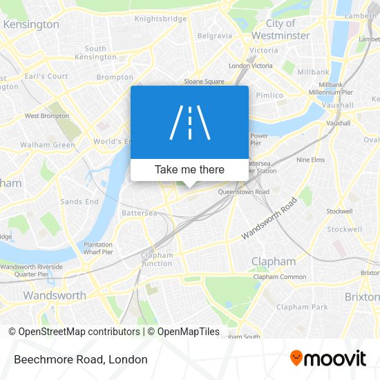 Beechmore Road map