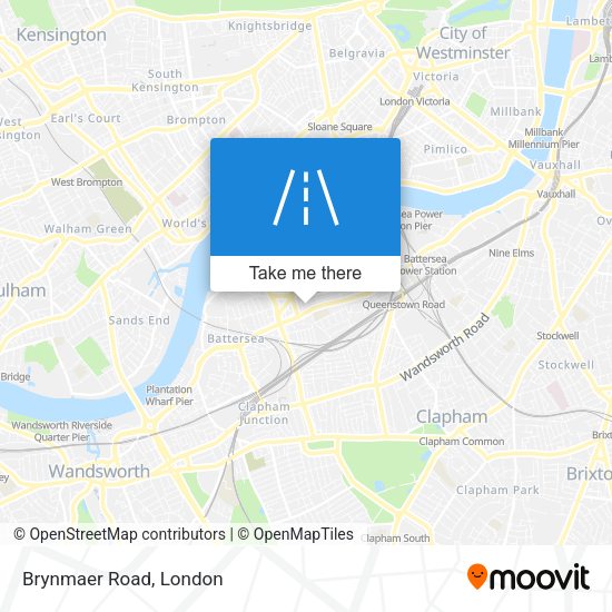 Brynmaer Road map