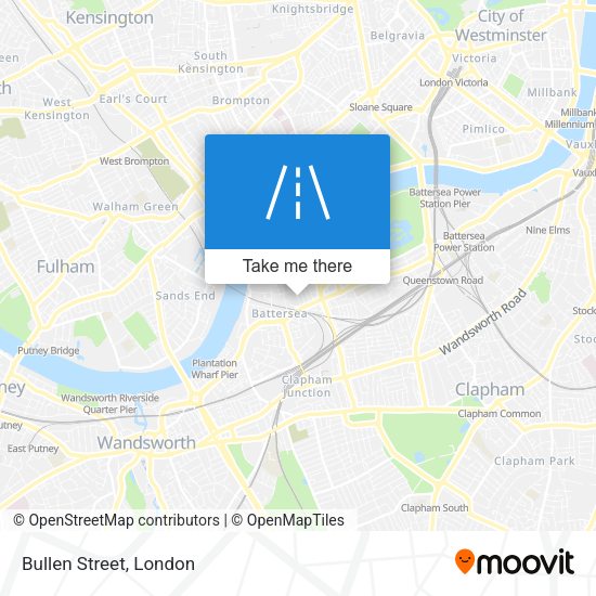 Bullen Street map