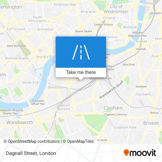 Dagnall Street map
