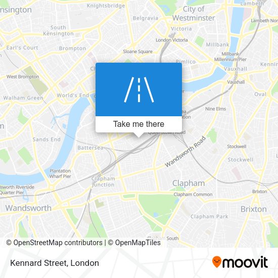 Kennard Street map