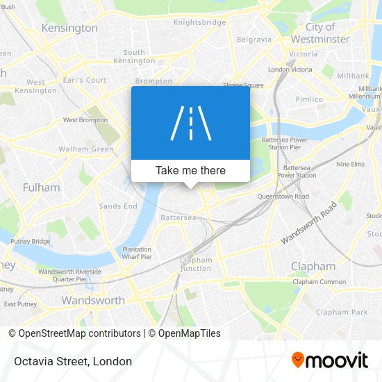 Octavia Street map